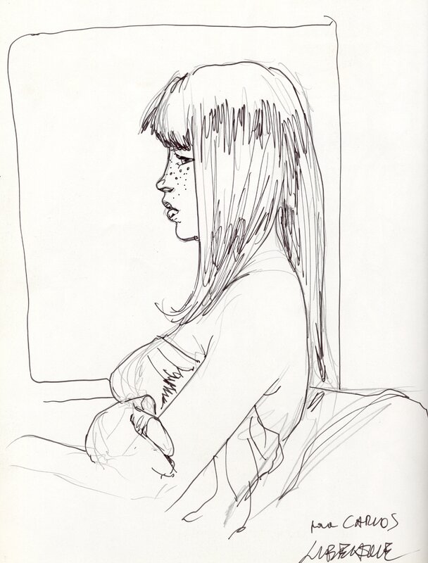 Girl by Liberatore - Sketch