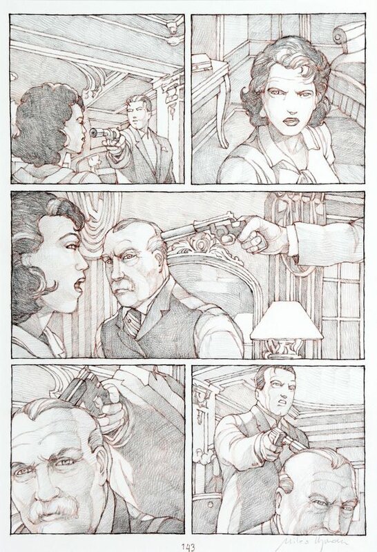 For sale - VENDUE Hyman, Le Dahlia Noir - Comic Strip