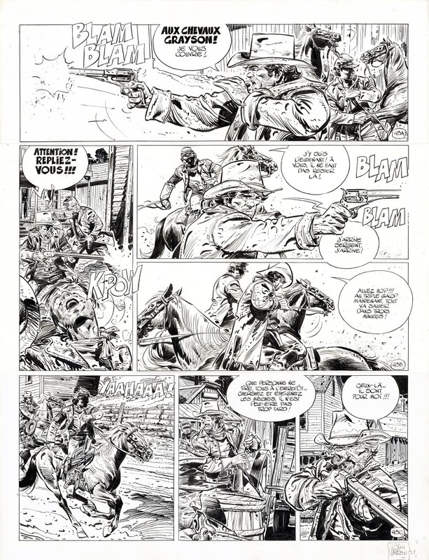 Colin Wilson, Jean-Michel Charlier, François Corteggiani, La Jeunesse de Blueberry - Le Raid Infernal - Comic Strip