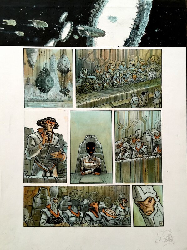 Serge Pellé, Orbital - Justice (Tome 5, p 8) - Comic Strip
