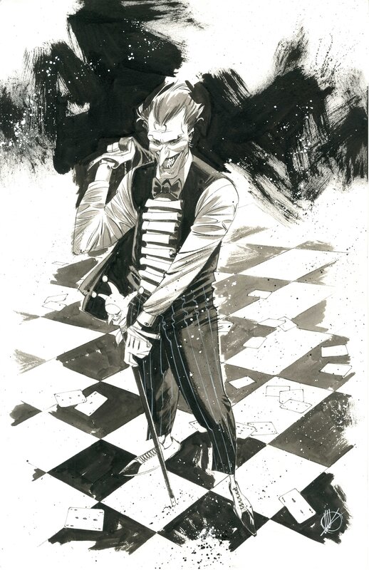 Joker par Matteo Scalera - Illustration originale