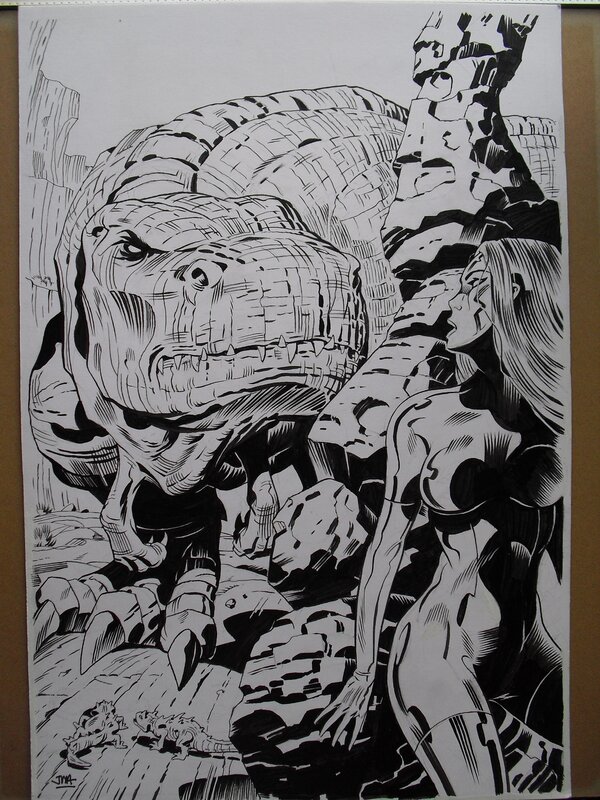 Jean-Marie Arnon, Hommage A JACK KIRBY - Illustration originale