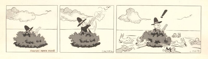 Nimbus par Pierre LE GOFF - Planche originale