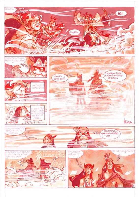 Nicolas Kéramidas, Luuna T5 (Le Cercle des Miroirs) - Ruff P16 - Comic Strip