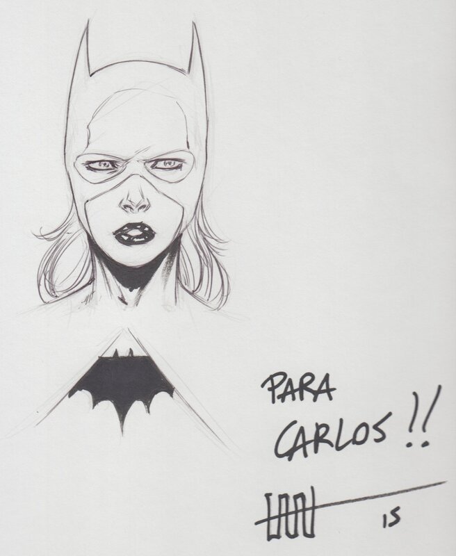 Batgirl by Cafu - Original art