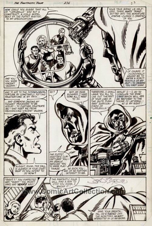 Fantastic Four 236 by John Byrne - Comic Strip