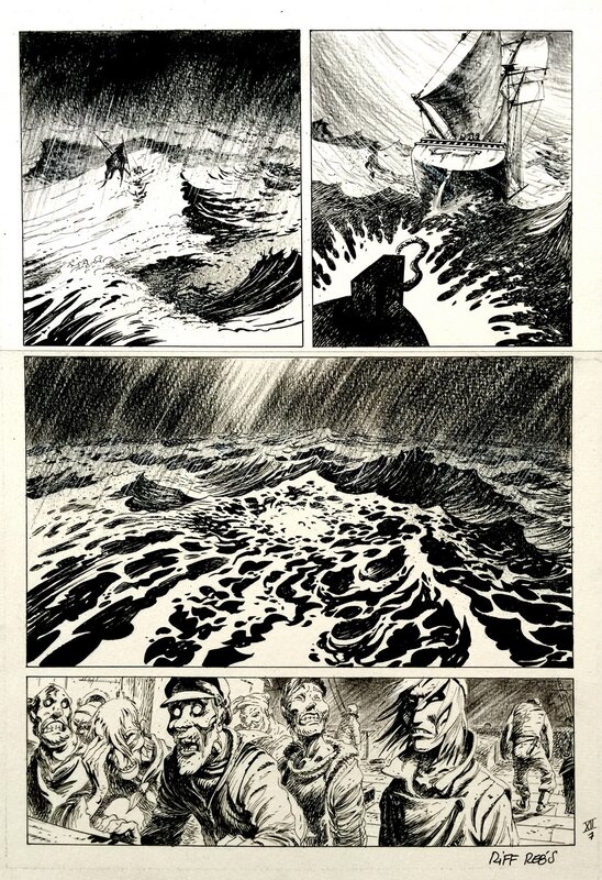 Riff Reb's, Le Loup des Mers - chap XII, p 7 - Comic Strip