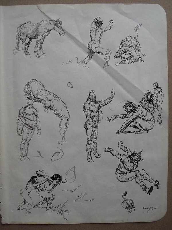 Frazetta ORIGINAL ART - Original art