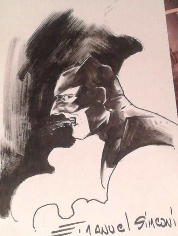 Batman Eternal by Emanuel Simeoni - Sketch