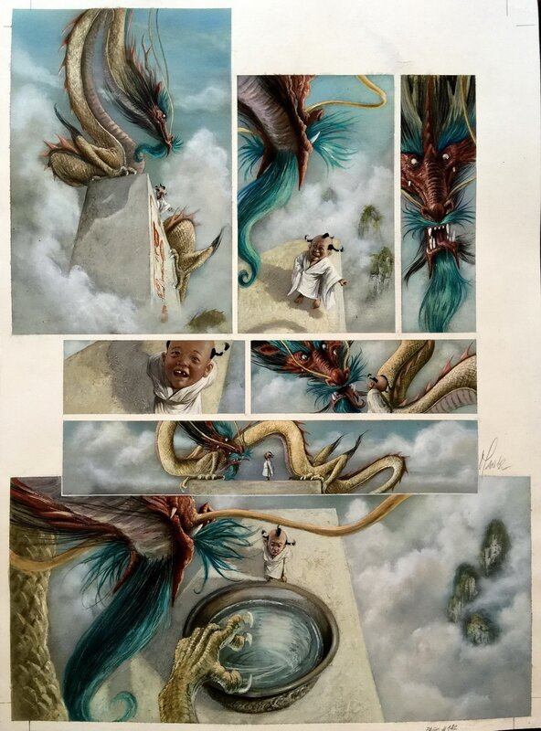 For sale - Emmanuel Civiello, La Dynastie des Dragons - La Prison des Ames (T 3), page 142 - Comic Strip
