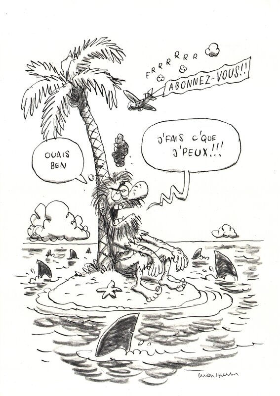 Luc Cromheecke, Abonnement pour Spirou - Original Illustration