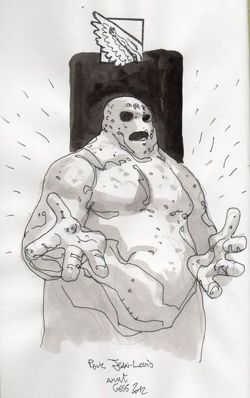 Le Golem by Gess - Sketch