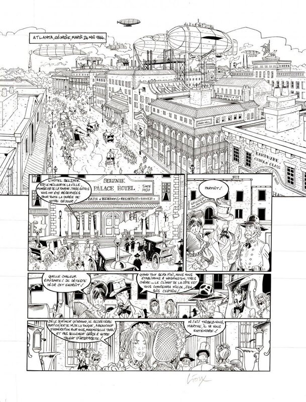 Thierry Gioux, Hauteville house 3 - le steamer fantôme - Comic Strip