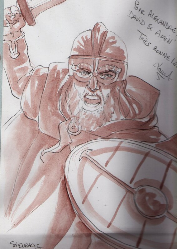 Laurent Sieurac, Erik le Rouge tome 2 - Sketch