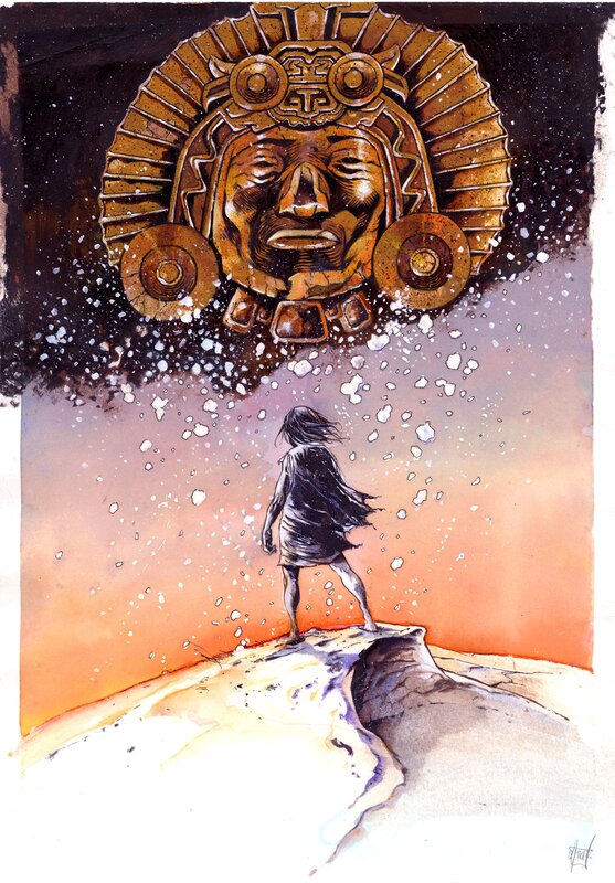 Couv Inca par Lionel Marty - Couverture originale