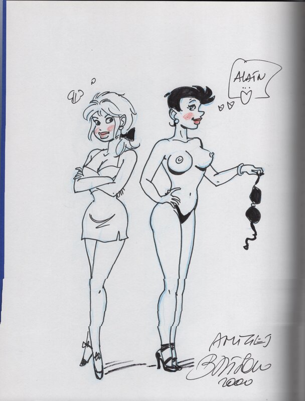 Alys et Vicky 2 par Bruno Di Sano - Dédicace