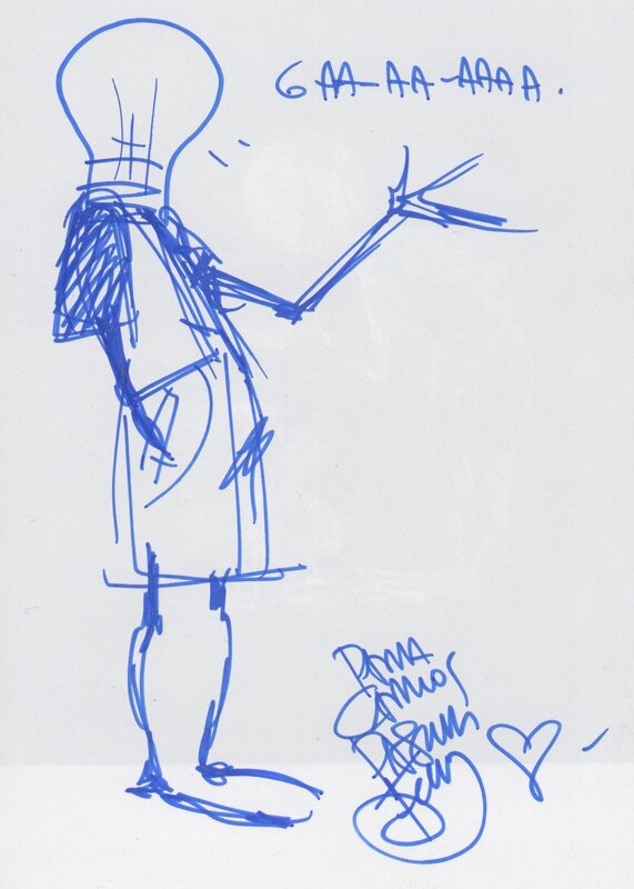 Mr. Bulb. by Pasqual Ferry - Sketch