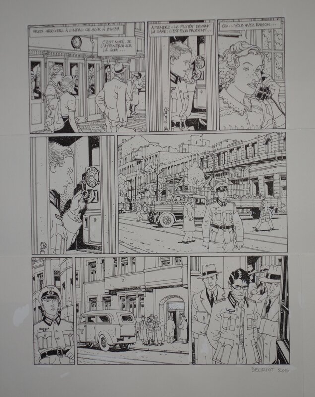 Jean-Michel Beuriot, Philippe Richelle, Amours fragiles - T.7 En finir.... - page 54 - Comic Strip