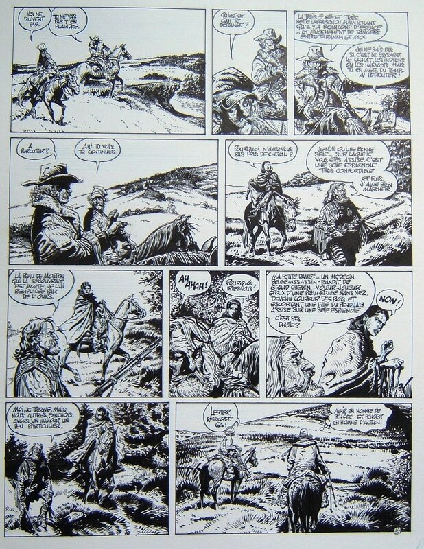 Franz, Lester COCKNEY TOME 9 PLANCHE 43 - Planche originale