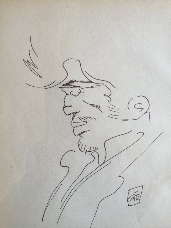 Mike by Jean Giraud - Sketch