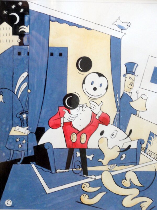 The art of Disney par Ever Meulen - Illustration originale