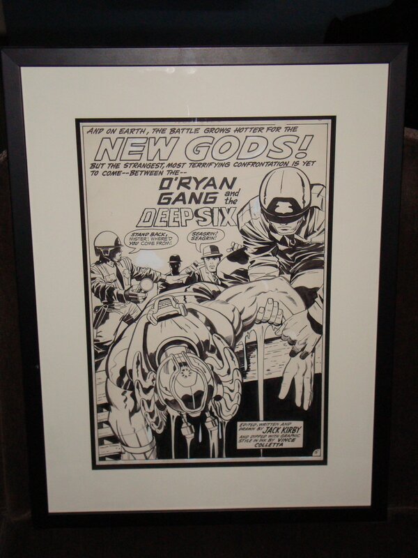 New Gods par Jack Kirby, Vince Colletta - Planche originale