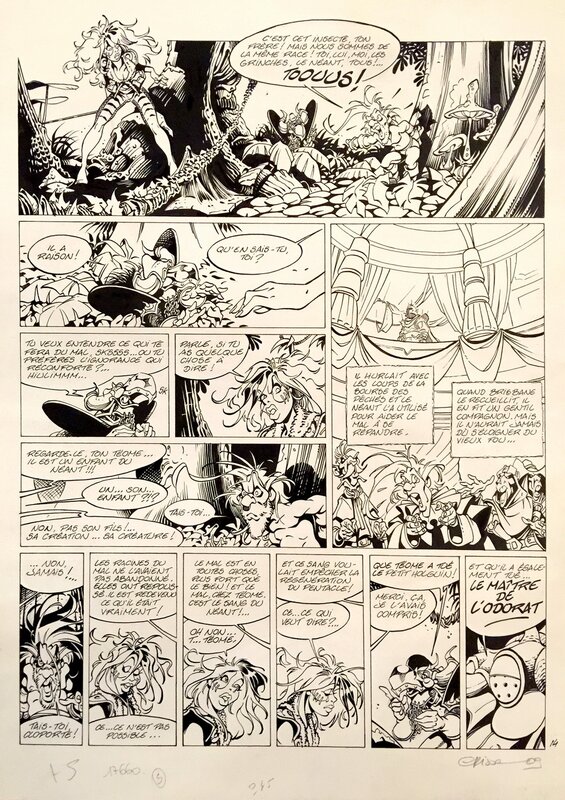 Crisse, L'épée de Cristal - Le goût de Sulfur (tome 5, p 14) - Comic Strip