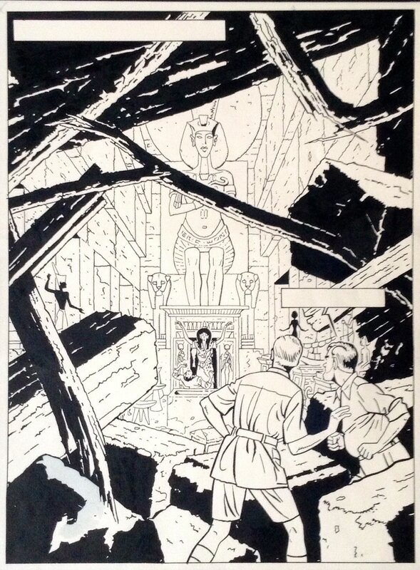 Edgar Pierre Jacobs, Mystère Grande Pyramide - T2 - Comic Strip