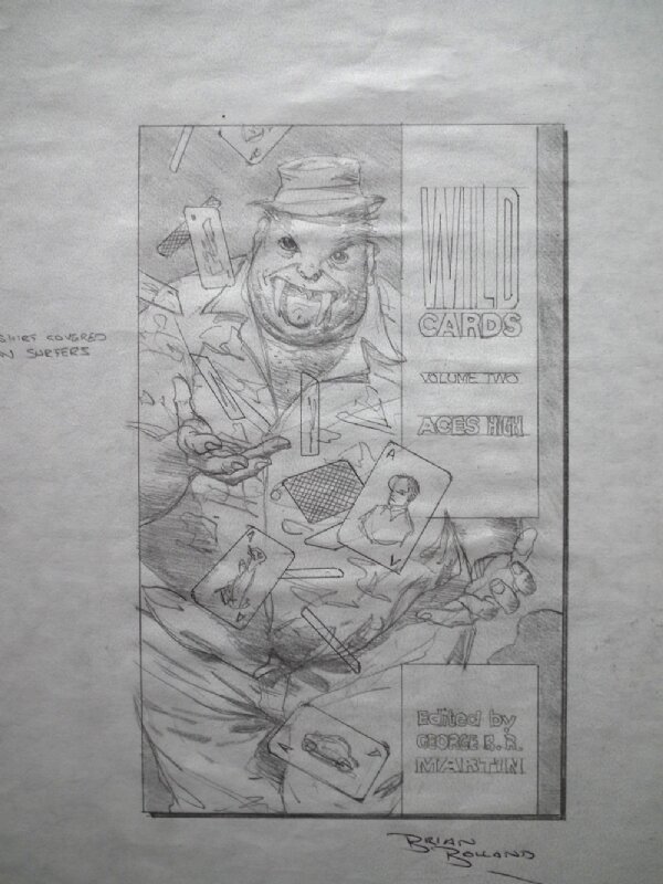 Wild Cards Volume 2 Prelim - Brian Bolland - Original Cover