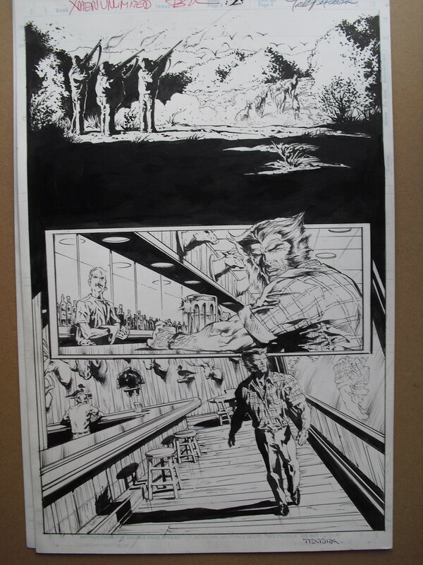 Wolverine 2 by Mark Texeira - Comic Strip
