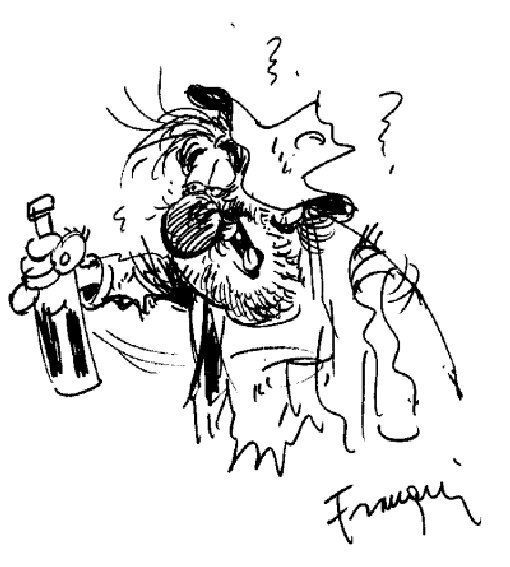 Dédicace de Franquin - Sketch