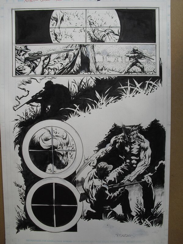 Wolverine by Mark Texeira - Comic Strip