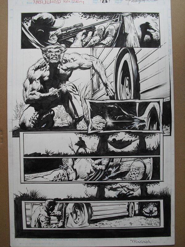Wolverine by Mark Texeira - Comic Strip