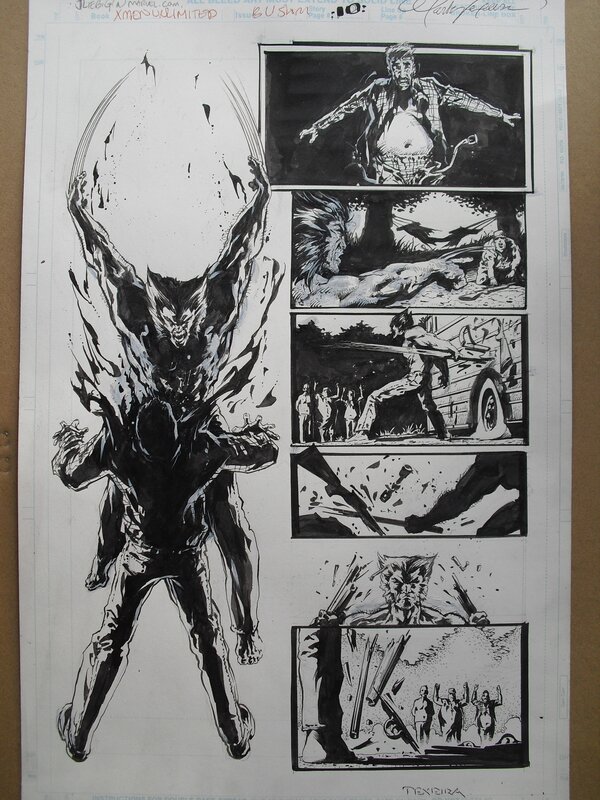 Wolverine by Mark Texeira - Comic Strip
