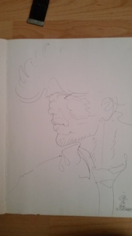 Blueberry by Jean Giraud - Sketch