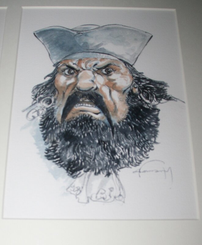 Pirate par Hermann - Illustration originale