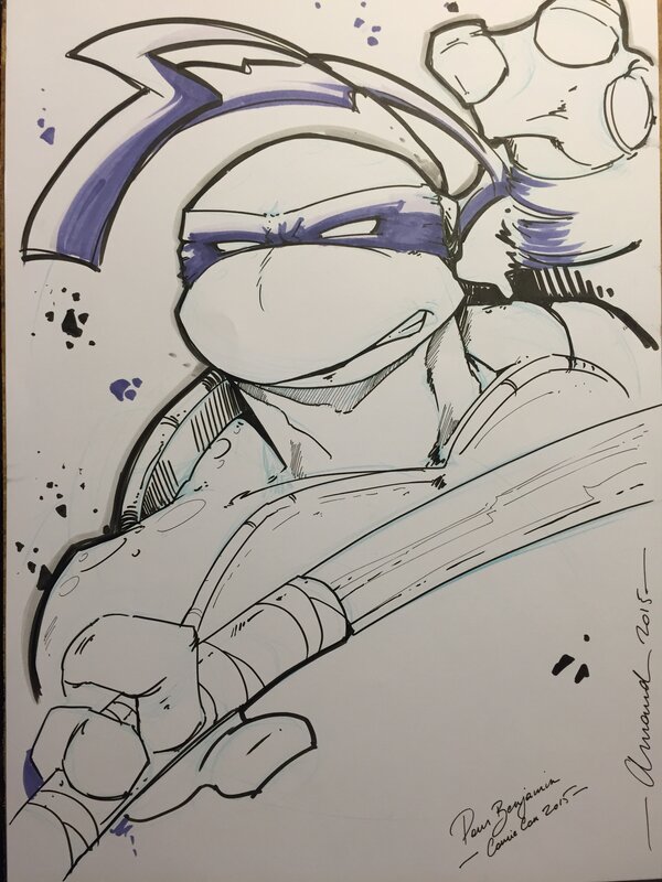 Donatello by Arnaud Hermant - Sketch