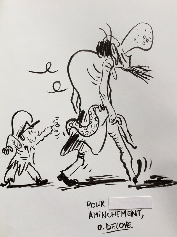 Oliver Twist by Olivier Deloye - Sketch