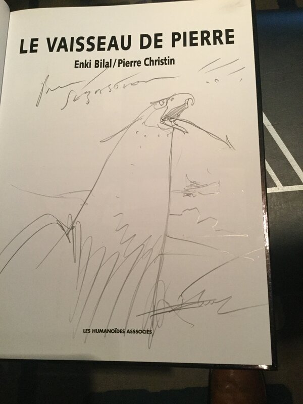 Enki Bilal, Le vaisseu de Pierre - Sketch
