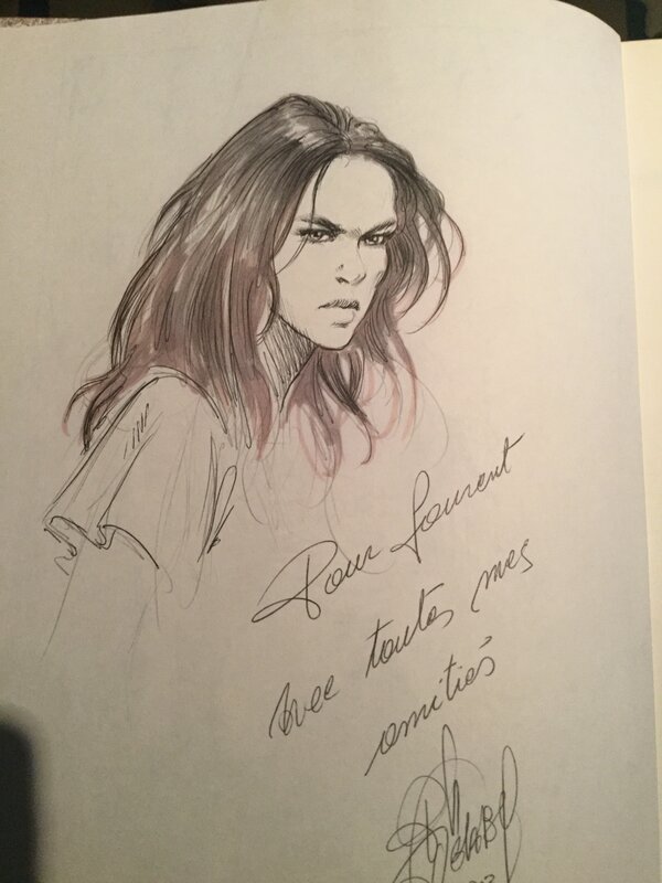 Murena by Philippe Delaby - Sketch