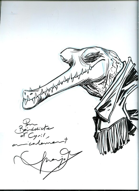 Blacksad tome 2 by Juanjo Guarnido - Sketch