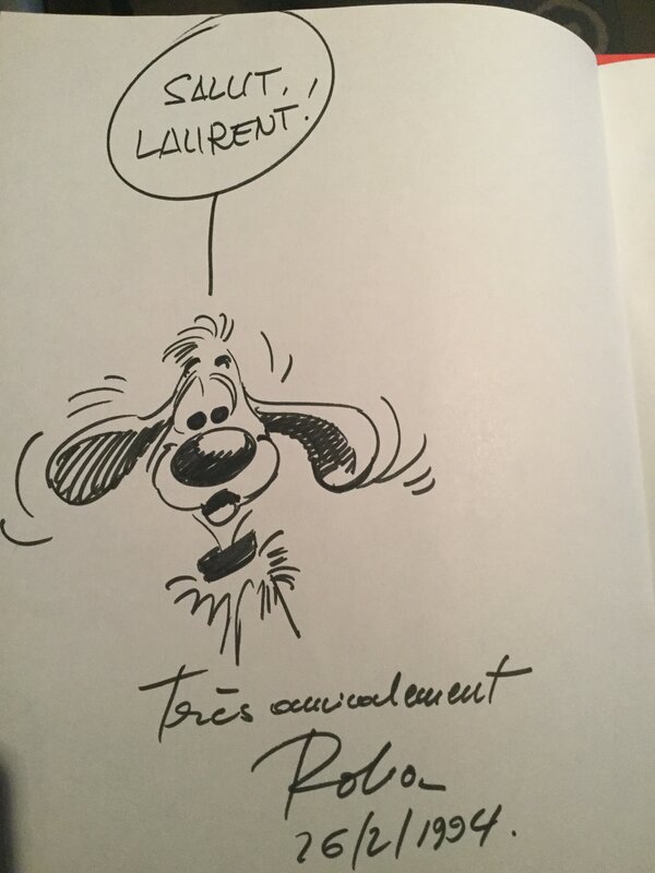 Boule et Bill by Jean Roba - Sketch