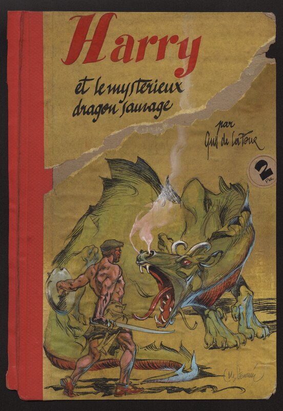 Al Severin, Harry - Le mystérieux dragon sauvage - Comic Strip