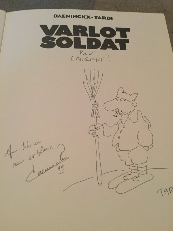 Varlot Soldat by Jacques Tardi - Sketch