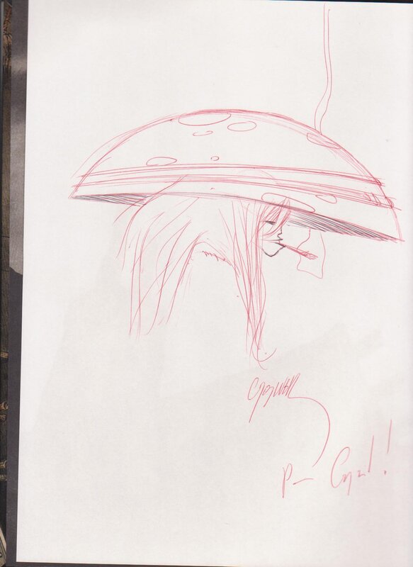 Anita Bomba tome 4 by Cromwell - Sketch