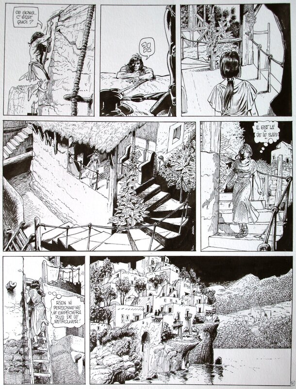 Franz, Jean-Luc Vernal, La Pierre noire – Tome#15 - Jugurtha - Comic Strip