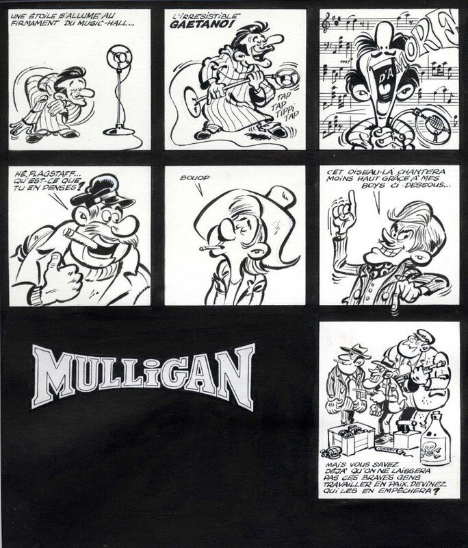 Mulligan par Berck - Couverture originale