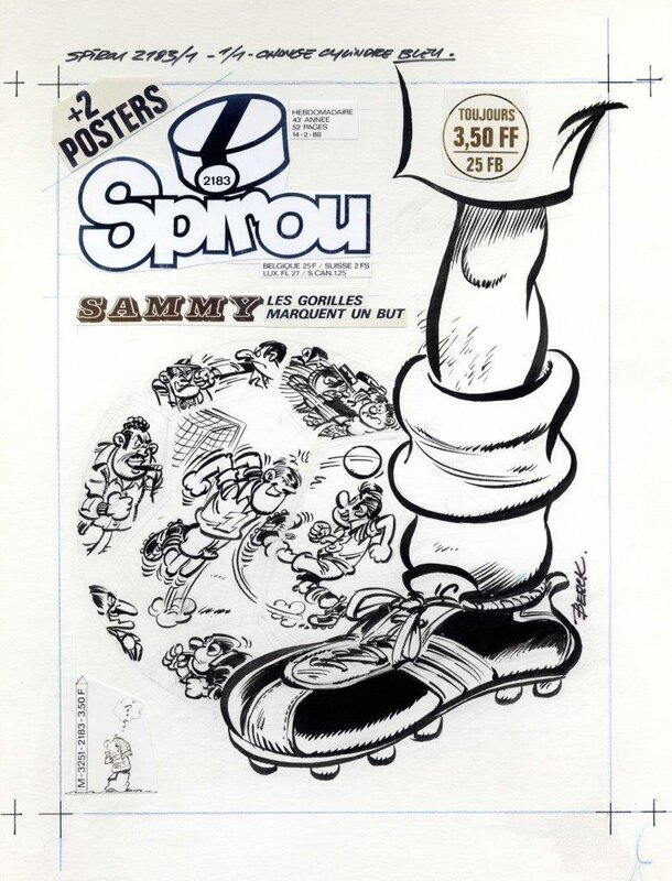 Sammy par Berck - Couverture originale