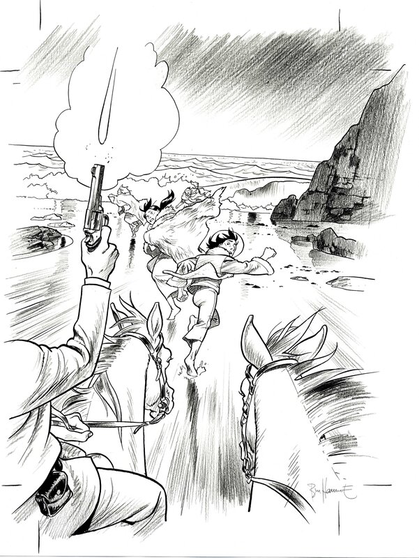 Esteban by Matthieu Bonhomme - Original Cover