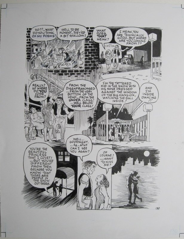 Will Eisner, The name of the game page 130 - Comic Strip